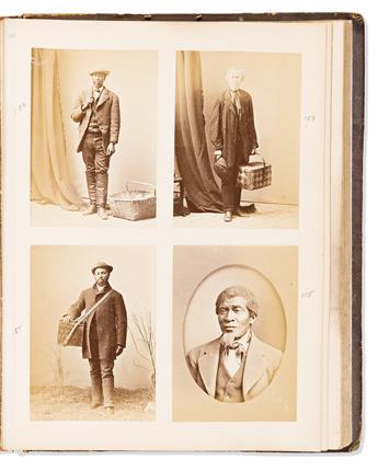 (CONNECTICUT.) Photograph album for the Yale University Class of 1872.